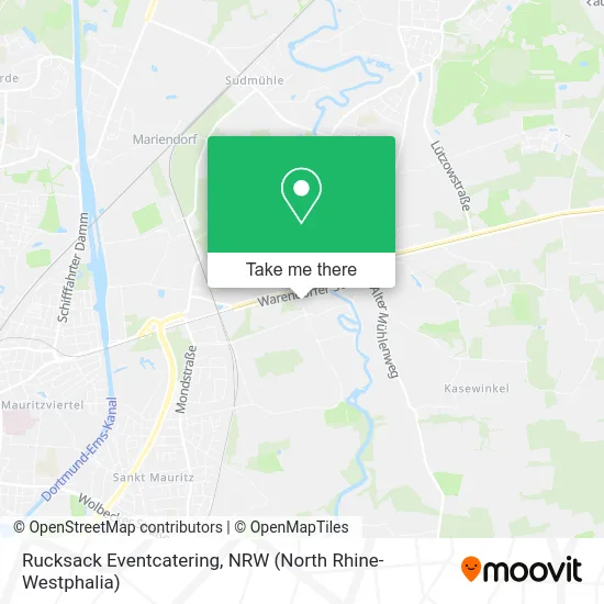 Карта Rucksack Eventcatering