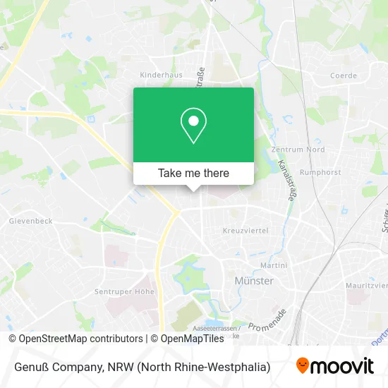 Карта Genuß Company