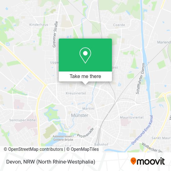 Карта Devon