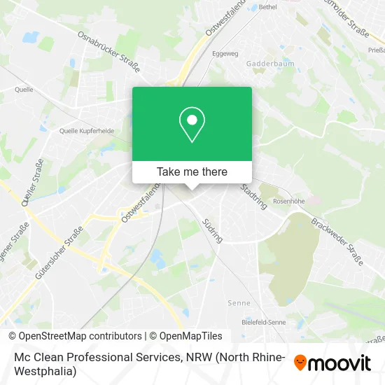Карта Mc Clean Professional Services
