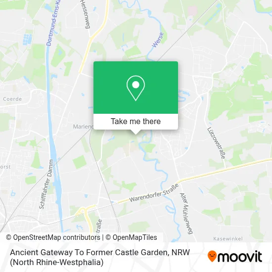 Ancient Gateway To Former Castle Garden map