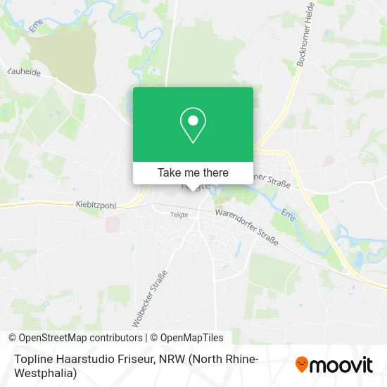 Карта Topline Haarstudio Friseur