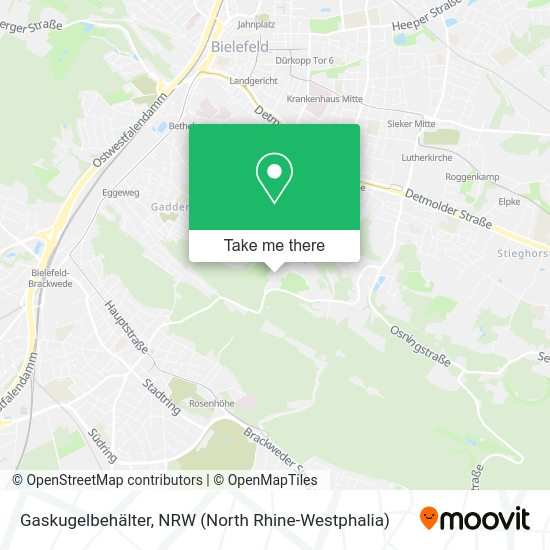Карта Gaskugelbehälter