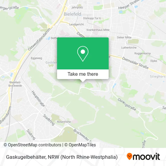 Карта Gaskugelbehälter