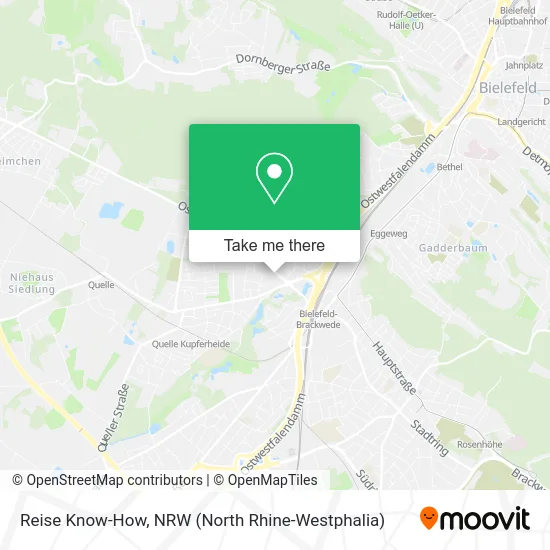 Reise Know-How map
