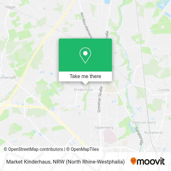 Market Kinderhaus map