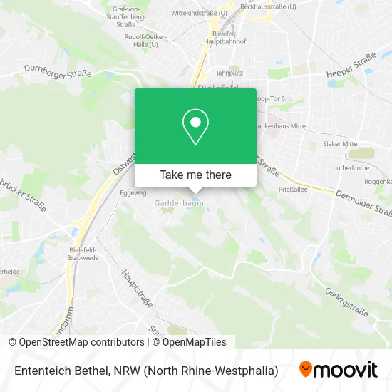 Карта Ententeich Bethel
