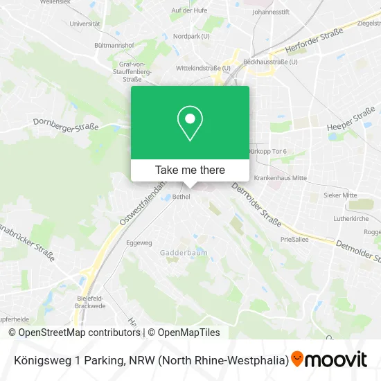 Карта Königsweg 1 Parking