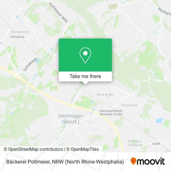 Карта Bäckerei Pollmeier