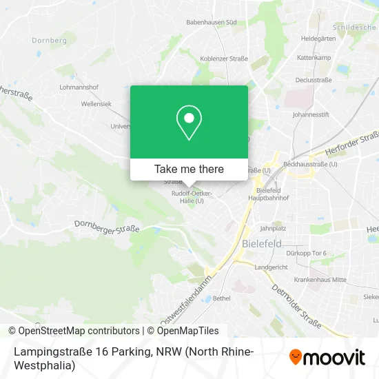 Карта Lampingstraße 16 Parking