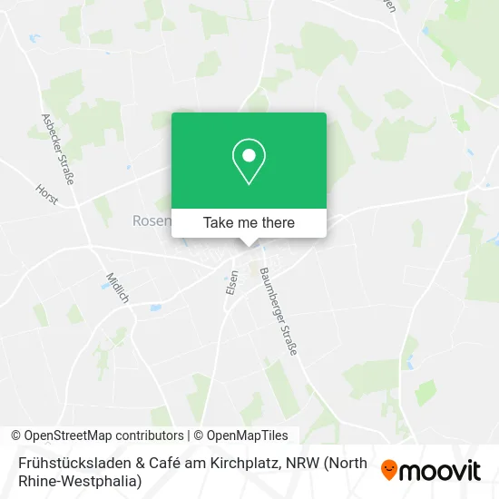 Карта Frühstücksladen & Café am Kirchplatz