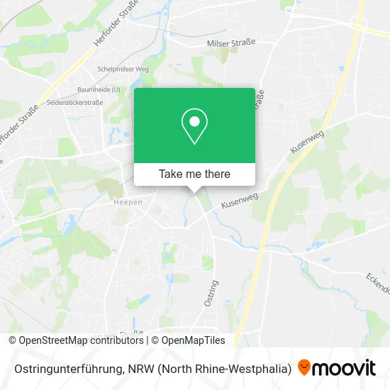 Карта Ostringunterführung