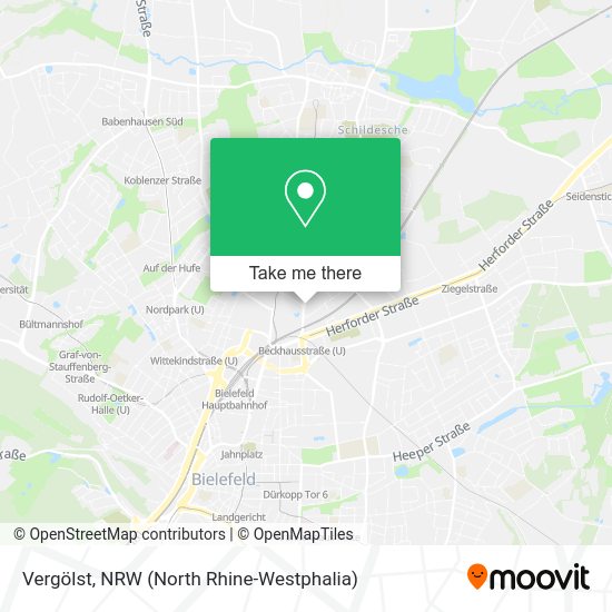 Карта Vergölst