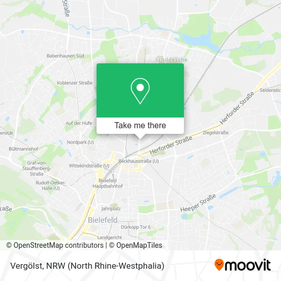 Карта Vergölst