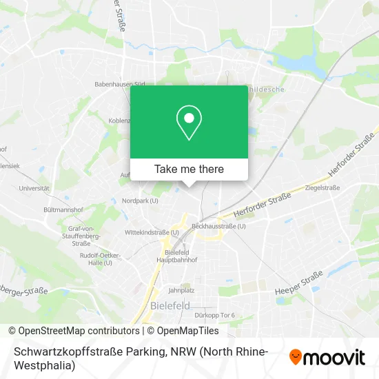 Карта Schwartzkopffstraße Parking