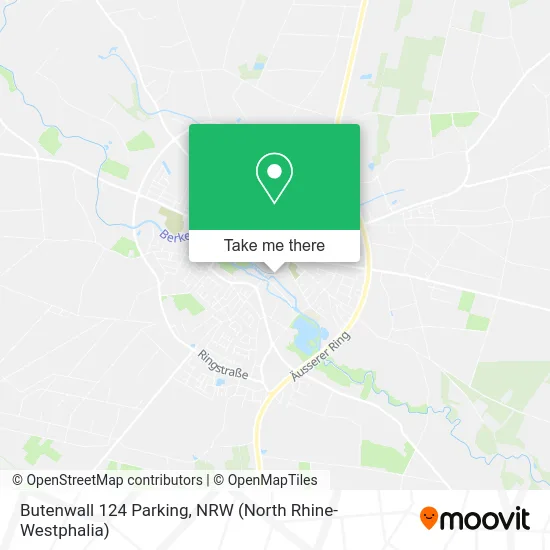 Butenwall 124 Parking map