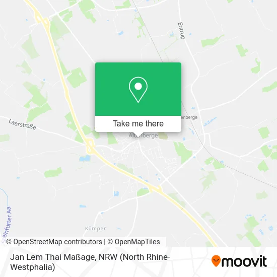 Карта Jan Lem Thai Maßage