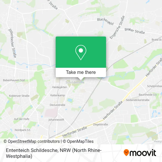 Ententeich Schildesche map