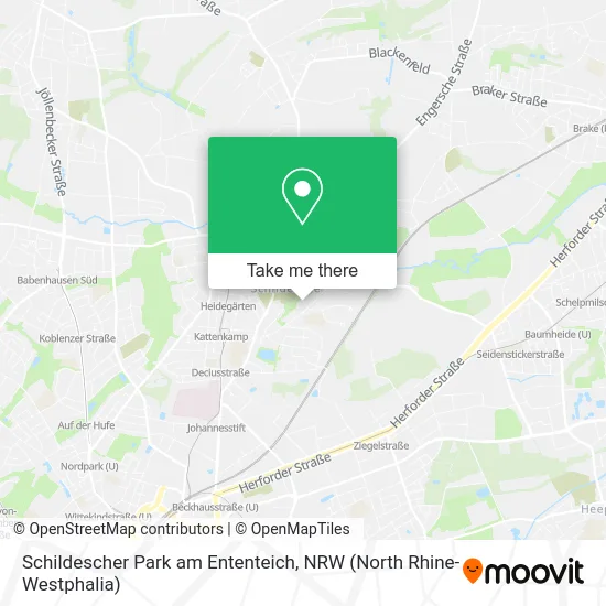 Карта Schildescher Park am Ententeich