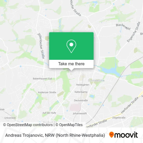 Карта Andreas Trojanovic