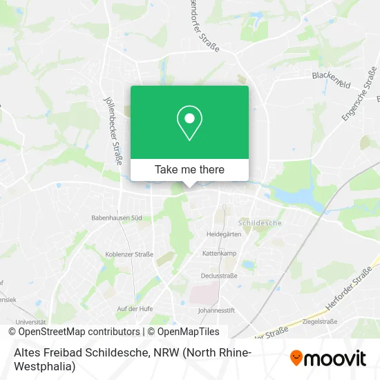 Altes Freibad Schildesche map