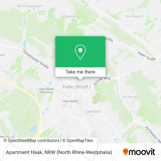 Карта Apartment Haak