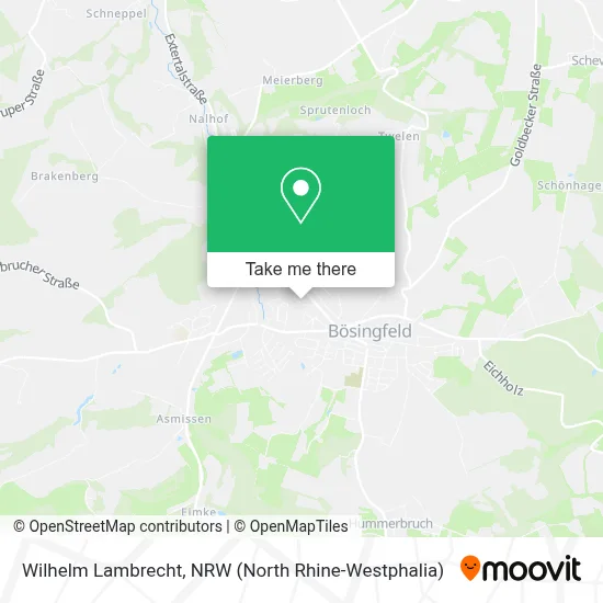 Wilhelm Lambrecht map