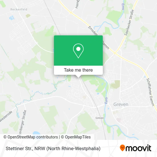 Карта Stettiner Str.