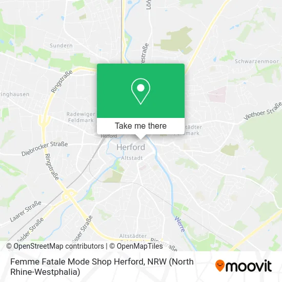Карта Femme Fatale Mode Shop Herford