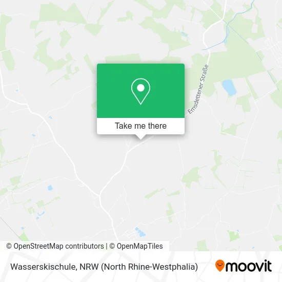 Карта Wasserskischule