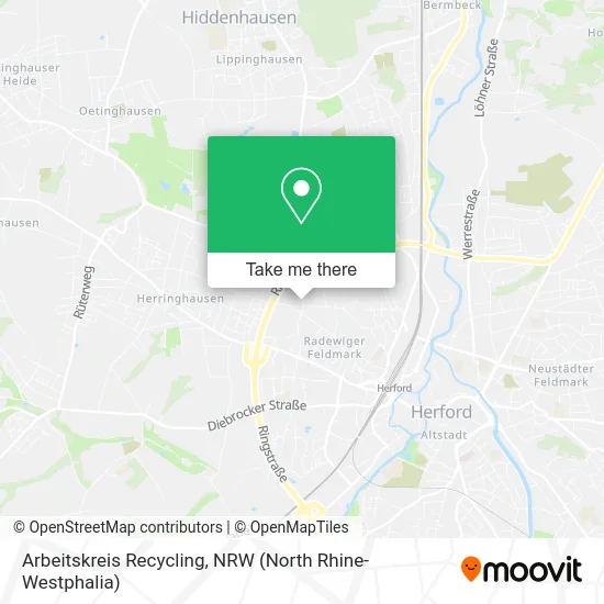 Карта Arbeitskreis Recycling