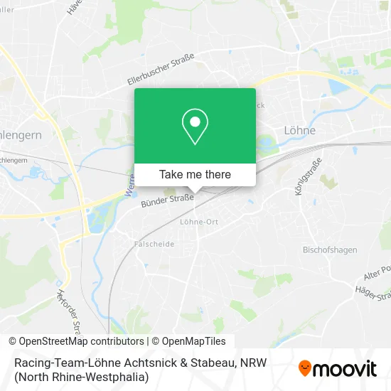 Racing-Team-Löhne Achtsnick & Stabeau map