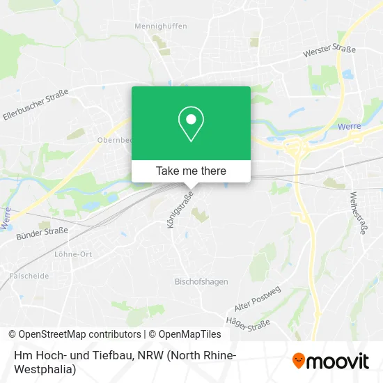 Карта Hm Hoch- und Tiefbau