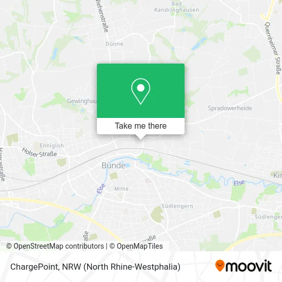 Карта ChargePoint