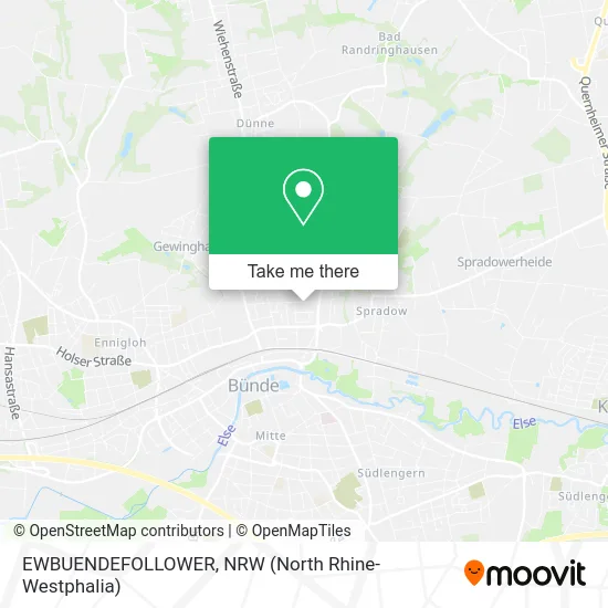 Карта EWBUENDEFOLLOWER