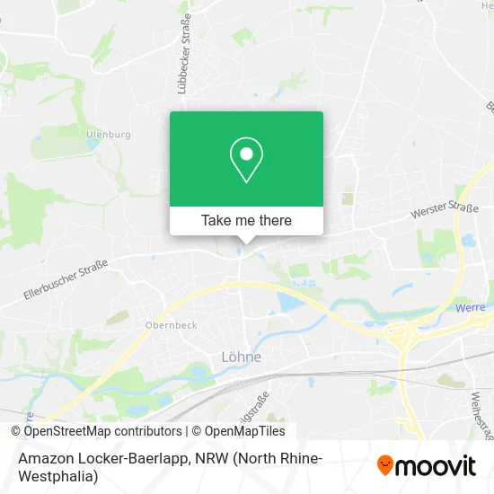 Карта Amazon Locker-Baerlapp