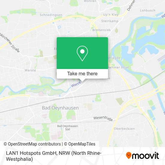 Карта LAN1 Hotspots GmbH
