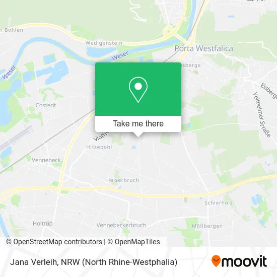 Карта Jana Verleih