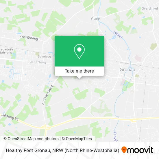Healthy Feet Gronau map