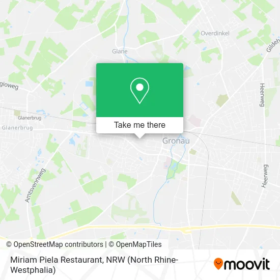 Miriam Piela Restaurant map