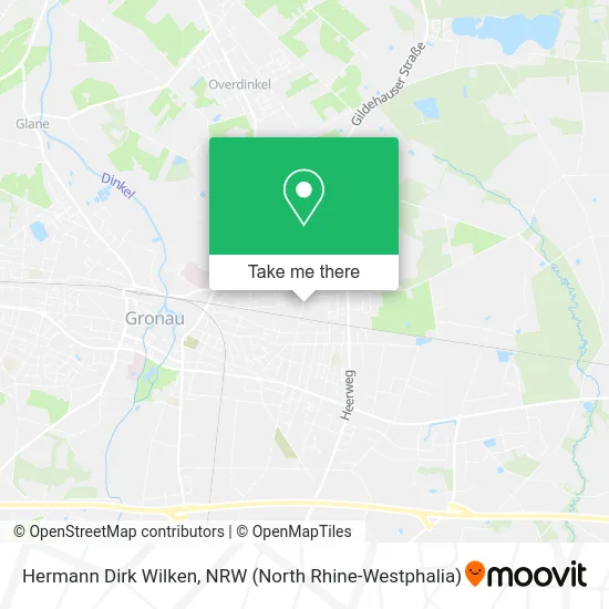 Карта Hermann Dirk Wilken