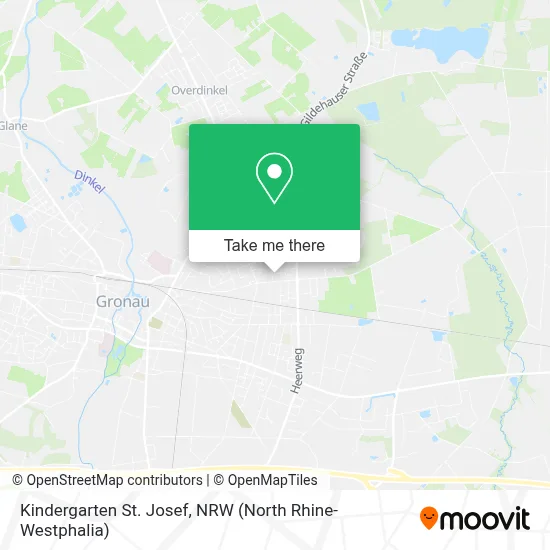 Kindergarten St. Josef map