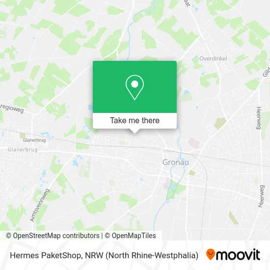 Карта Hermes PaketShop