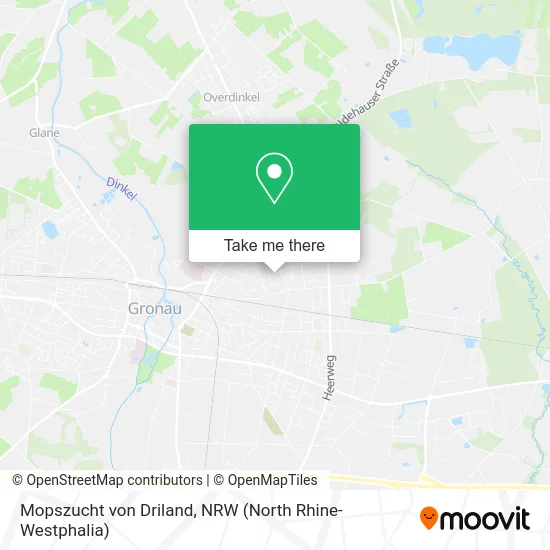 Карта Mopszucht von Driland