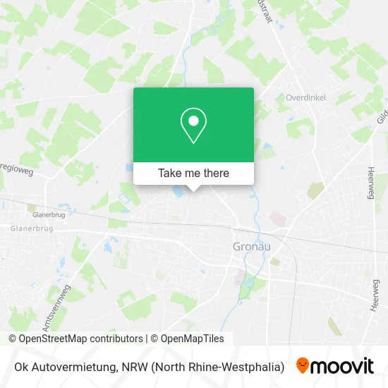 Карта Ok Autovermietung