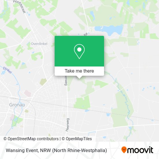 Карта Wansing Event