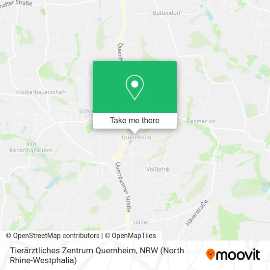 Tierärztliches Zentrum Quernheim map