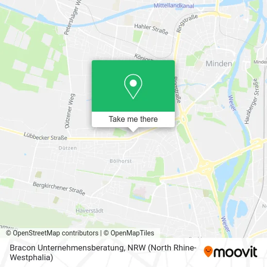 Карта Bracon Unternehmensberatung
