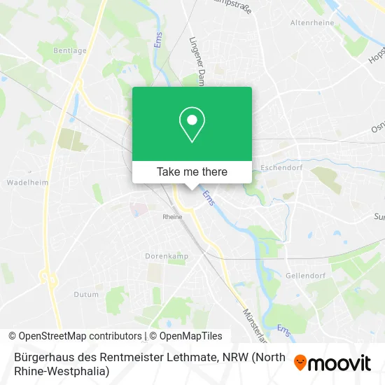 Bürgerhaus des Rentmeister Lethmate map