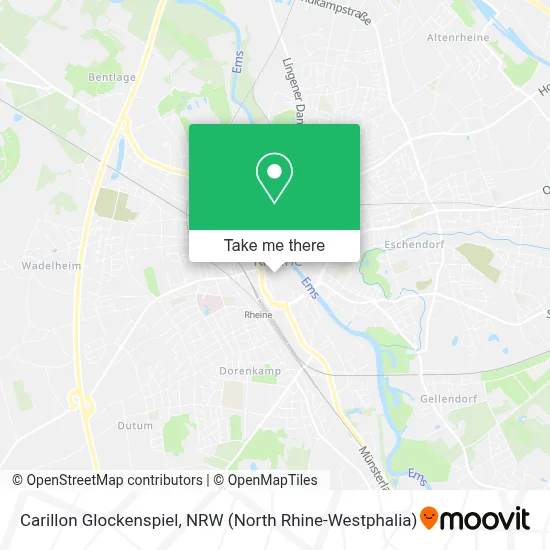 Carillon Glockenspiel map